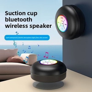 2025 Tốt Nhất Bán Bts07 <span class=keywords><strong>Bluetooth</strong></span> Xách Tay Loa Nhỏ Với Di Động Không Thấm Nước Hút Cup Mini Loa Tắm - Product Image 5