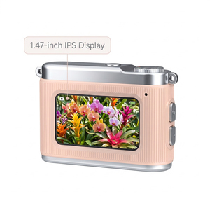 Appareil photo compact mini 64MP avec éclairage LED, vidéo 2.5K HD 1080P, fonction ralenti, idéal pour les enfants, les adolescents et les débutants en photographie - Product Image 1