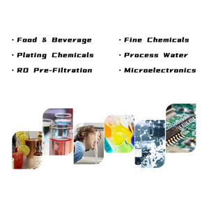 Cartouches filtrantes à membrane plissée à profondeur variable de 10 ou 20 pouces, 0,22 micron - Product Image 5