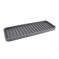 Distributeur de savon en Silicone, porte-éponge, support de cuillère à laver, organisateur de plateau d'évier de cuisine, accessoires de lavage de vaisselle