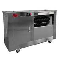 Machine à diviser et à arrondir la pâte automatique commerciale MTJ-65A avec moteur, en acier inoxydable, haute capacité