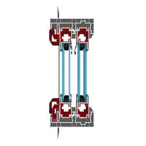 Cửa trượt vinyl bền và bảo trì thấp với kính hai lớp-Cách nhiệt low-e 2025 hướng dẫn của người mua - Product Image 5