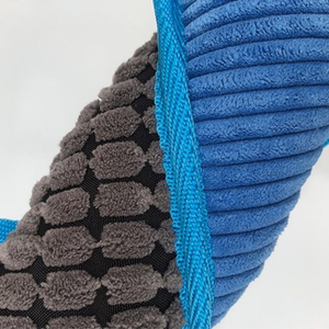 Jouet pour chien durable et couineur en velours côtelé, en forme d'os, résistant aux morsures, pour chiots agressifs - Product Image 4