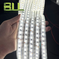 Bande lumineuse LED flexible étanche IP67, 90 SMD2835, 6500K, 5000K, 4000K, style CC, bande lumineuse LED pour éclairage extérieur