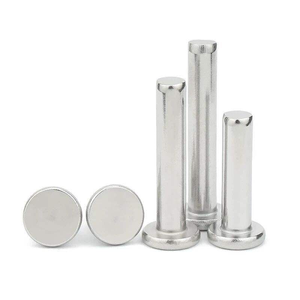 Rivets solides à tête fraisée en acier inoxydable 304 galvanisé, résistants à la chaleur, grades 4.8 et 6.8 GB109, M1.5-M5, vente en gros sur mesure - Product Image 1