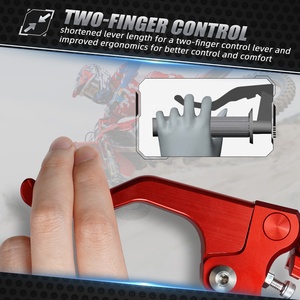 Levier d'embrayage court NiceCNC pour Honda CB500X 2013-2016 <span class=keywords><strong>CB500F</strong></span> 2013-2015 CBR600RR 2007-2015 - Product Image 2