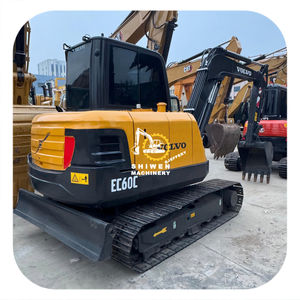 Miniexcavadora Volvo EC60C Usada de 6 Toneladas, Certificación CE, Pintura Original con Motor, Caja de Cambios y Bomba, Marca Sueca - Product Image 1