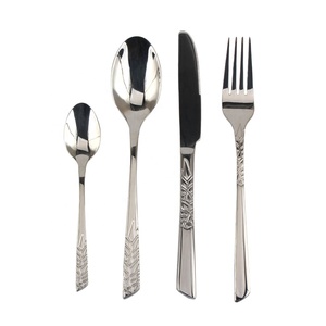 Ensemble de couverts Les ustensiles comprennent des fourchettes Cuillères Couteaux, un ensemble de couverts de luxe et de design brillant poli miroir - Product Image 3
