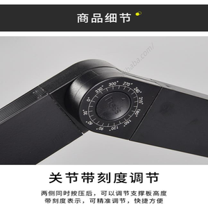 Vente en gros 360. Support de refroidissement rotatif pour ordinateur portable avec 2 ventilateurs pour ordinateurs portables de 12 à 17 pouces, hauteur réglable - Product Image 3