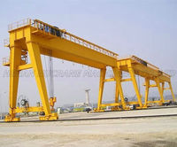 Grue à portique à double poutre avec contrôle de vitesse variable pour levage de précision