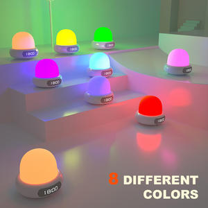 <span class=keywords><strong>Veilleuse</strong></span> de chevet LED à bruit blanc RGB ICARER FAMILY, réveil, <span class=keywords><strong>veilleuse</strong></span> rechargeable pour chambre à coucher, pour enfants - Product Image 2