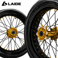 Kit de roues Supermoto Sur Ron Ultra Bee 17 pouces 17x2.5 17x3.5 avec pneus de route et chambres à air pour mise à niveau de moto électrique tout-terrain
