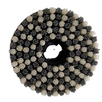 Brosse de débavurage pour fraiseuse CNC de qualité industrielle, disque de 6 pouces de diamètre, en carbure de silicium et poils de diamant mélangés, certifiée ISO9001