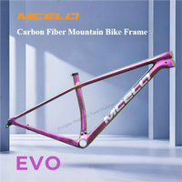 Cuadro de Bicicleta de Montaña de Fibra de Carbono Toray T800 con Moldeo Monocoque, Cuadro MTB Ligero de 29 Pulgadas para Carreras Profesionales