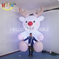 Costume gonflable personnalisé de 3 à 3,5 m de haut pour homme, idéal pour les défilés de Noël en extérieur
