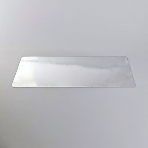 Base de gâteau rectangulaire Sunshine robuste en carton doré anti-graisse, format quart de feuille - Product Image 5