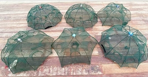 Lưới cá hình dù gấp gọn, lưới vây đơn ngoài trời, lưới bắt tôm cá chép, lưới đánh cá - Product Image 5