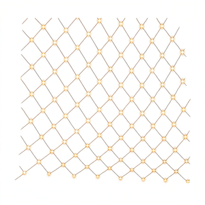 Christmas <b>Net</b> <b>Lights</b> Warm White 9.8'x6.6' LED Indoor <b>Outdoor</b> Use IP44 Dimmable - Product Image 1