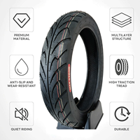 Neumático de Motocicleta de Diseño Robusto 110/70-16 T06 Personalizado de Fábrica, Neumático Scrambler de Alta Elasticidad para Limestone Balkan Peninsula Raid
