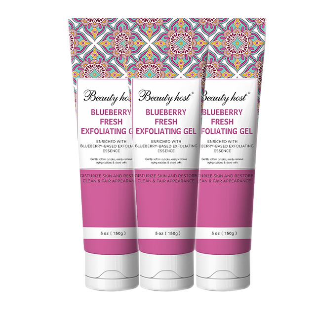 Отшелушивающий гель для лица с черникой, Очищающий натуральный фруктовый экстракт, скраб-гель для удаления омертвевшей кожи, Очищающий пор, Отшелушивающий гель для лица