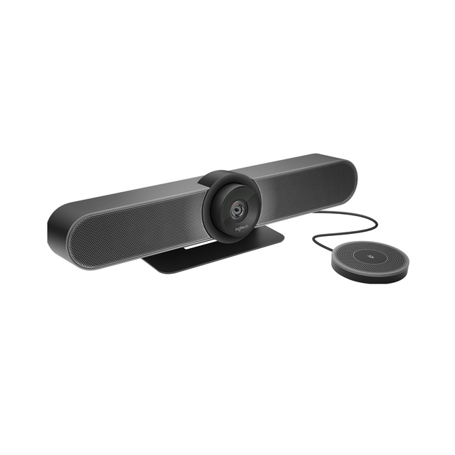 Original New Logitech CC4000E MEETUP Video Conferencecam with an Ultra-wide Lens for Small Rooms+Expansion Mic (CC4000E MEETUP)
