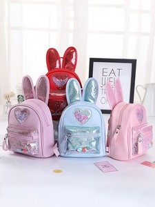Bonito bolso escolar con cremallera impermeable de nailon, mochila de viaje pequeña, juguete de peluche para jardín de infantes - Product Image 2