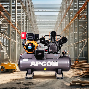 Compresor de Aire a Gasolina APCOM, 5.5HP/15HP/7.5kW, Tanque de 100L/200L/300L para Construcción, Taller y Uso Industrial en Exteriores - Product Image 6
