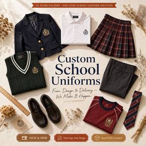 Uniforme scolaire personnalisé pour filles, hiver, Australie, France, Allemagne, États-<span class=keywords><strong>Unis</strong></span>, Royaume-Uni, Canada, Espagne, Amérique, Angleterre, bordeaux, britannique - Product Image 6