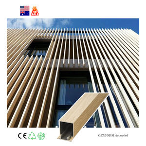 <span class=keywords><strong>ระแนง</strong></span>ไม้ตกแต่งพื้นผิวอลูมิเนียมระบบอะลูมิเนียมแนวตั้งแผ่นอลูมิเนียมฉากยึดผนังผนังด้านนอก - Product Image 5