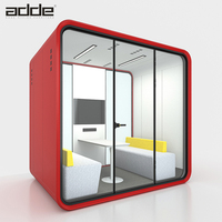 Studio audio mobile intérieur démonté Cabine silencieuse Cabine insonorisée pour salle de direct Bureau mobile Cabine acoustique