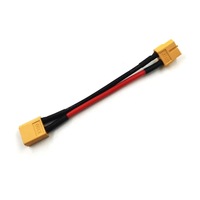 Câble d'extension XT60/type T mâle vers femelle 14AWG 10cm 30cm pour modèles réduits d'avions RC, drones agricoles, batteries au lithium