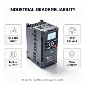 SINEE EM730-1R5-3B 1.5kW 4.2A 380V 3-Phase VFD AC Drive Built-in STO 50°<b>C</b> Full Load for Motors - Product Image 5