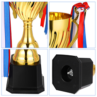 Personnalisé Badminton Baseball Basketball Boxe Cyclisme Sport Match Compétitif École Tournoi Métal Prix Trophée pour les Gagnants