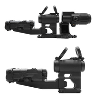 LAMBUL Kits de base de montage avant cantilever extensible 20 mm à 6 emplacements pour PEQ NGAL Scout Light Red Dot Sights Fast Riser