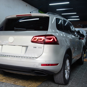 Conjunto de Luces Traseras para <span class=keywords><strong>VW</strong></span> <span class=keywords><strong>Touareg</strong></span> 2011-<span class=keywords><strong>2018</strong></span>, Actualización de Últimos Modelos, Luces Traseras LED con Señal de Giro Dinámica, Accesorios Populares - Product Image 3