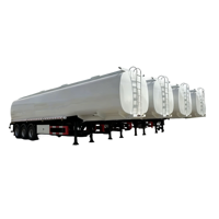 Camion semi-remorque à réservoir d'acier au carbone pour le transport de liquides combustibles et d'eau – Mots-clés extrait : Conforme à la limite de 10 mots