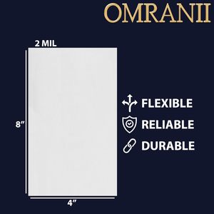 ถุงพลาสติกใสแบบแบน 2 มิล ขนาด 4 x 8 นิ้ว 100 ใบ บรรจุภัณฑ์พลาสติก LDPE - Product Image 2