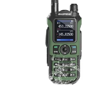 Baofeng Walkie Talkie UV-21 PRO V2, Walkie Talkie profesional jangkauan jauh 16 km kekuatan tinggi Radio dua arah