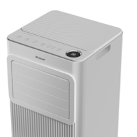 Solution d'élimination de l'humidité du climatiseur électrique à télécommande en plastique durable pour les voitures à domicile et les hôtels-Unité extérieure portable