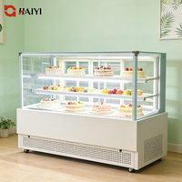 Vitrine réfrigérée commerciale de comptoir pour gâteaux, présentoir pour Tiramisu