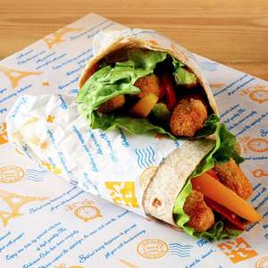 Papel de Envoltura Antigrasa con Recubrimiento de PE para Alimentos, Personalizado con Logotipo, para Sándwiches, Hamburguesas, Panadería, Restaurantes y Delicatessen - Product Image 4