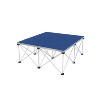 Vente flash - Scène pliante en aluminium pour école, scène portable pour chœur