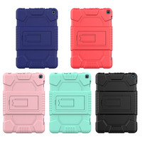 Béquille étui en silicone pour Amamzon fire 8, kindle case fire 8 2022 étui en caoutchouc