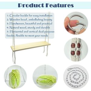 Juguete Columpio para Gallinas de Granja, Juguete de Enriquecimiento para Gallinas y Gallos, Accesorios para Mascotas al por Mayor - Product Image 2