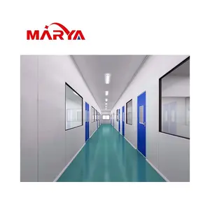 Hastane/kozmetik/biyolojik sanayi için Marya GMP sınıfı steril temiz oda HVAC sistemi projesi