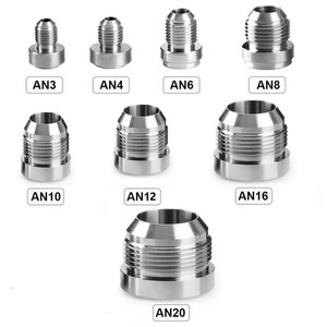 Recipiente de Recolección de Aceite para Automóviles de Aleación de Aluminio, Conector Soldado AN20, Plateado, Ajuste Universal D1402 - Product Image 4