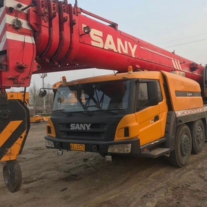 Grue mobile d'occasion Sany 100 tonnes, composants hydrauliques d'origine, bon état de fonctionnement pour l'ingénierie - Product Image 1