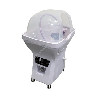 Kisen Head Spa Bac Strong Pump Luxury Shampoo Basin Portable Removable Hair Wash Sink with Fumigated Dome <b>Led</b> Light - Product Image 1