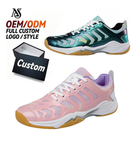Chaussures de tennis professionnelles de haute qualité pour homme et femme, couleur dégradée, bloc de couleur, respirantes, en maille, chaussures de sport d'entraînement