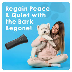 Corrector de comportamiento de plástico disuasorio de ladridos de perros ultrasónico recargable para dejar de ladrar saltos y agresiones sin gritar - Product Image 6